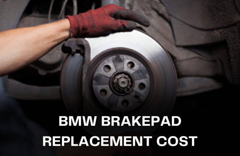bmw brake pad replacement cost