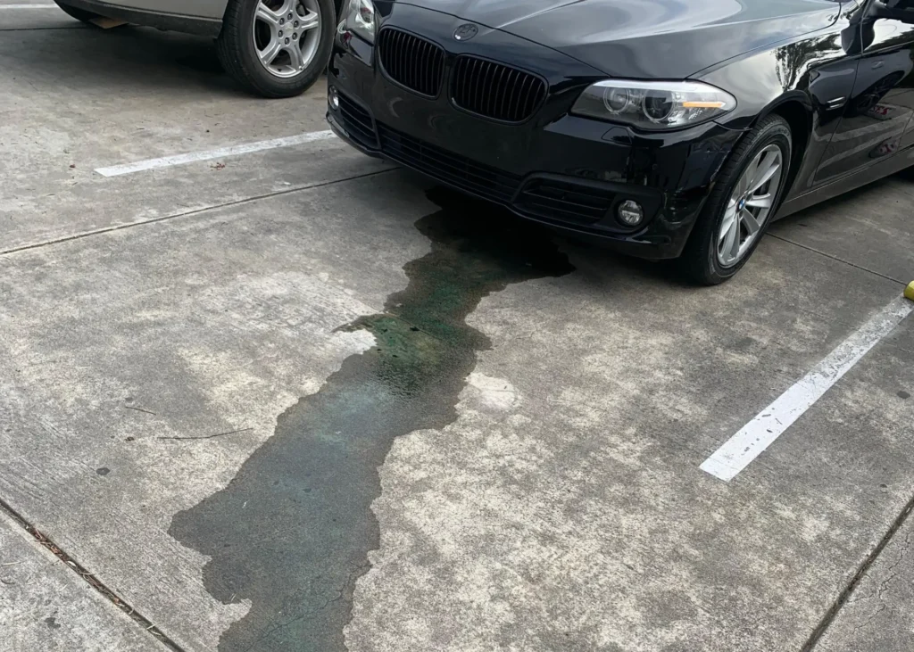 bmw coolant leaking