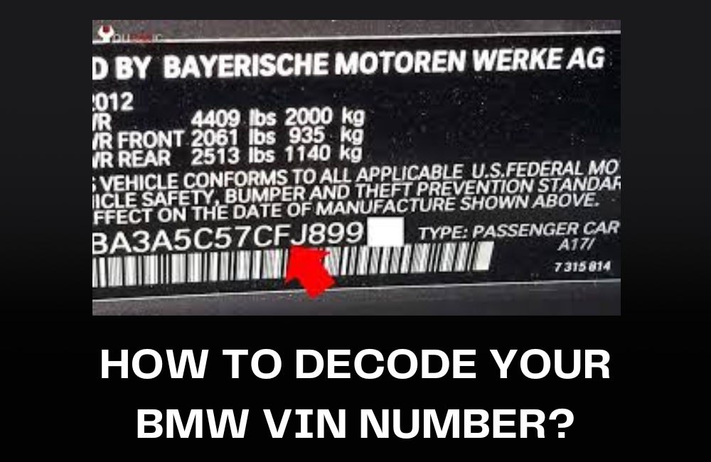 how to decode your bmw vin number